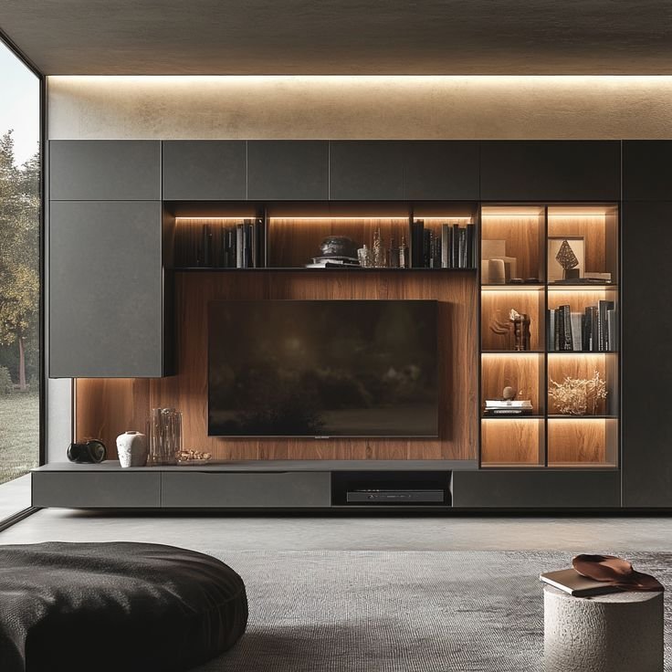 Tv Unit – Hazelnut Moduler